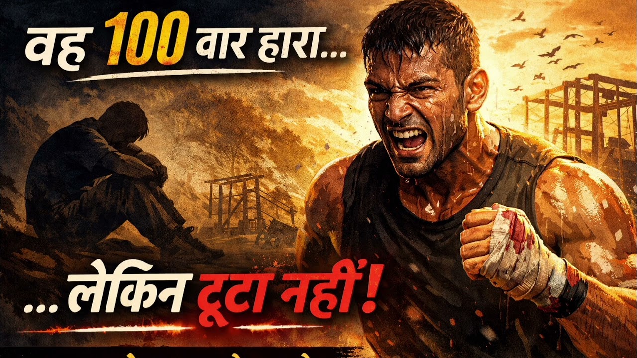 वह 100 बार हारा… लेकिन टूटा नहीं | David Goggins से प्रेरित Motivational Hindi Story | Audio Book