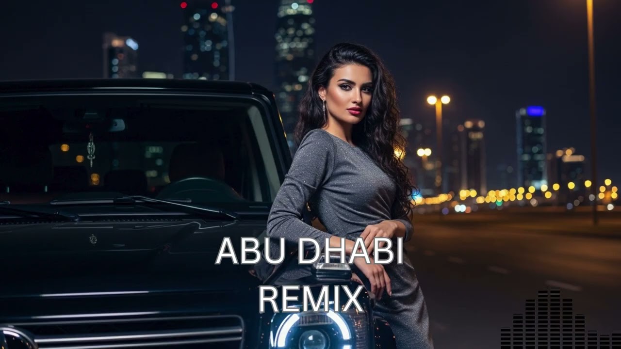 Habibi Arabian Night Drive 🚗 Abu Dhabi Desert Remix | Chill to Party EDM