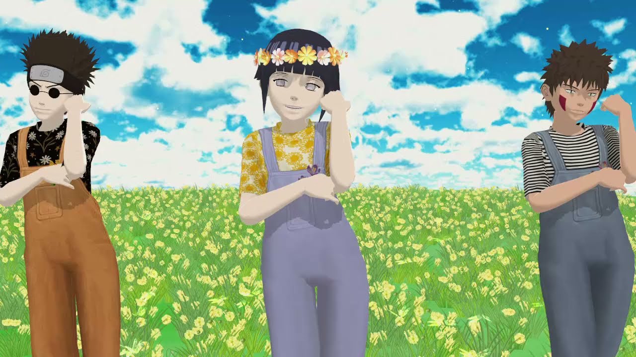 Renai Circulation | Hinata, Shino, Kiba | Team 8 | NARUTO MMD