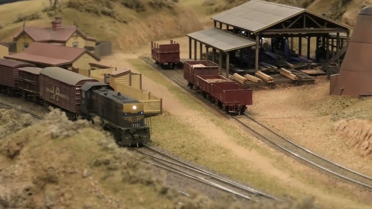 VR Model Railway - Mt Alexander Railway 22 Nov 2024