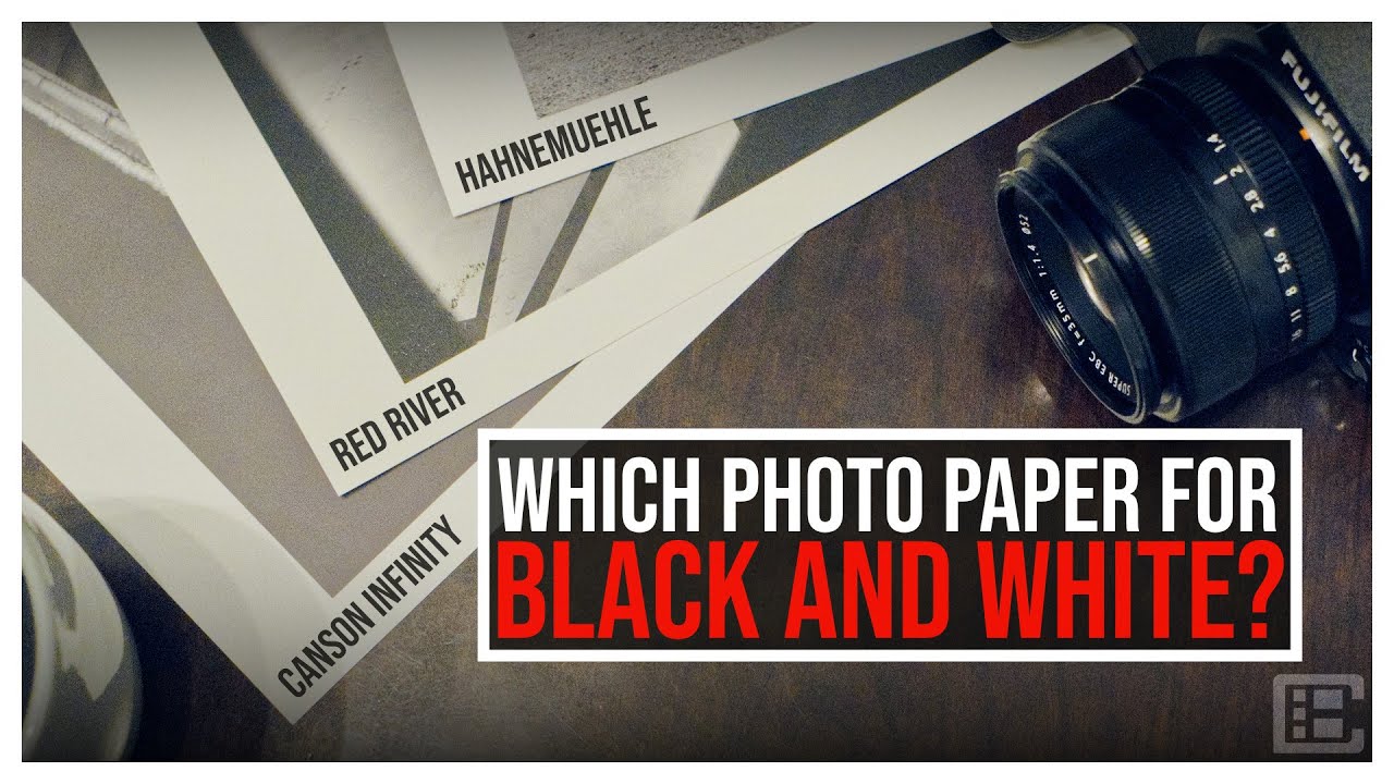 B&W PHOTO PAPERS | I compare 3 baryta photo papers from Hahnemuehle, Canson Infinity & Red River.