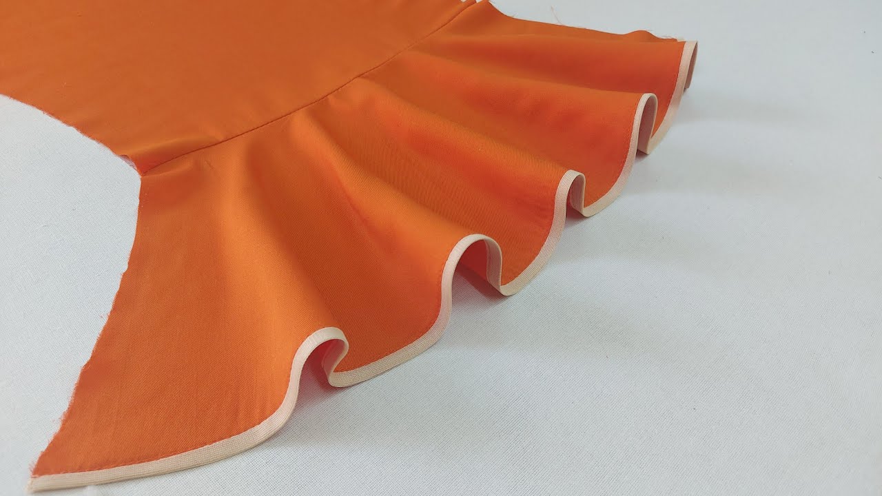 خياطة ردن ( كُم ) كلوش بسهولة و بساطة - how to sew nice sleeve / easy sewing