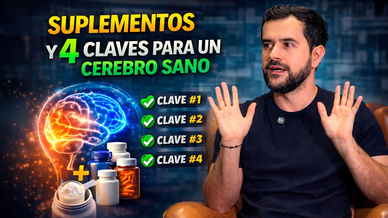 Los 3 Suplementos Esenciales para el Cerebro | Memoria, Enfoque y Salud Cerebral
