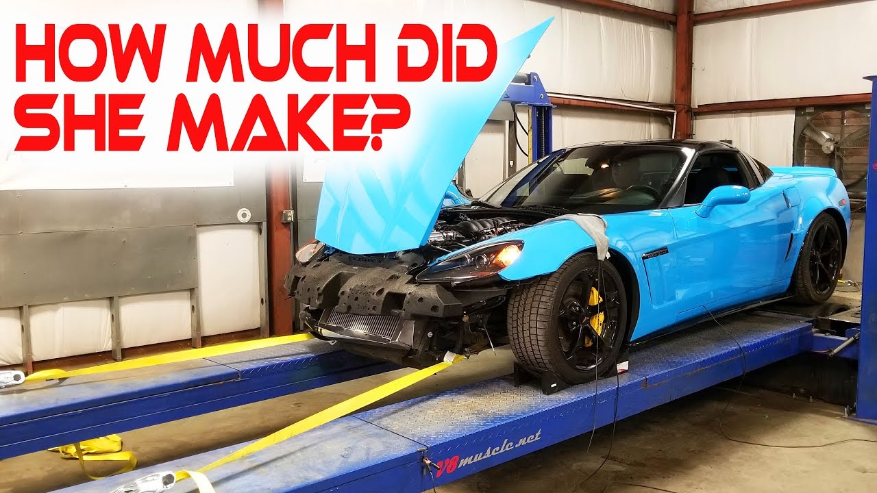 Supercharged Corvette Dyno