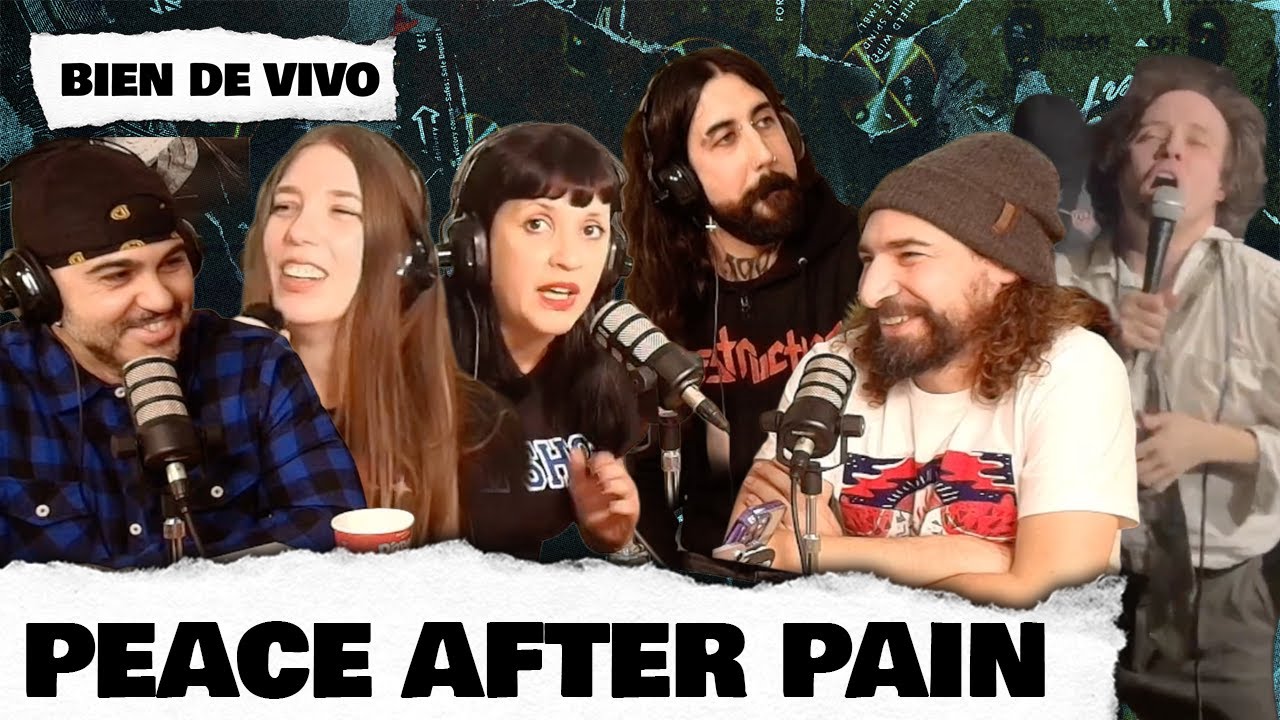 Entrevistamos a PEACE AFTER PAIN: videoclips caóticos y riffs rapidísimos | BIEN DE VIVO