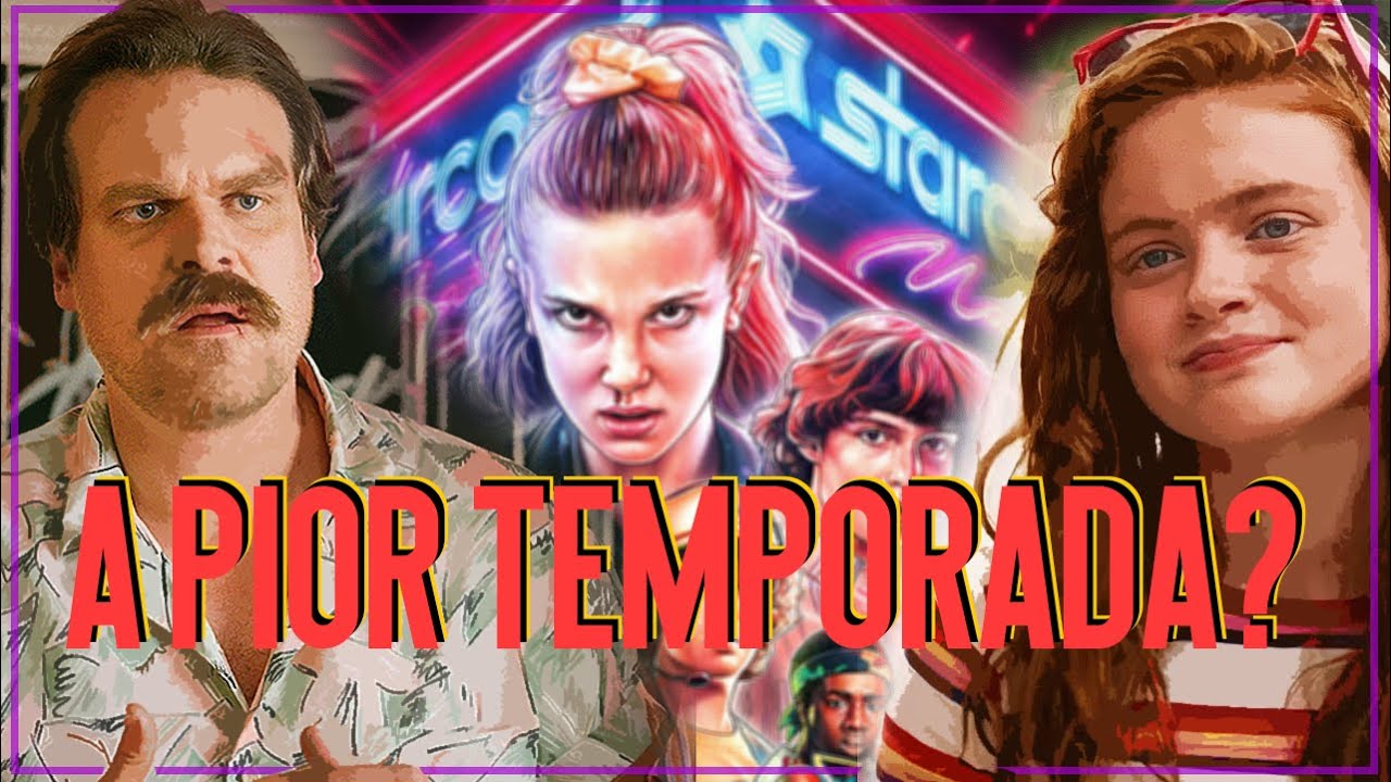 NÃO FEZ SENTIDO! A PIOR TEMPORADA DE STRANGER THINGS (pra mim)