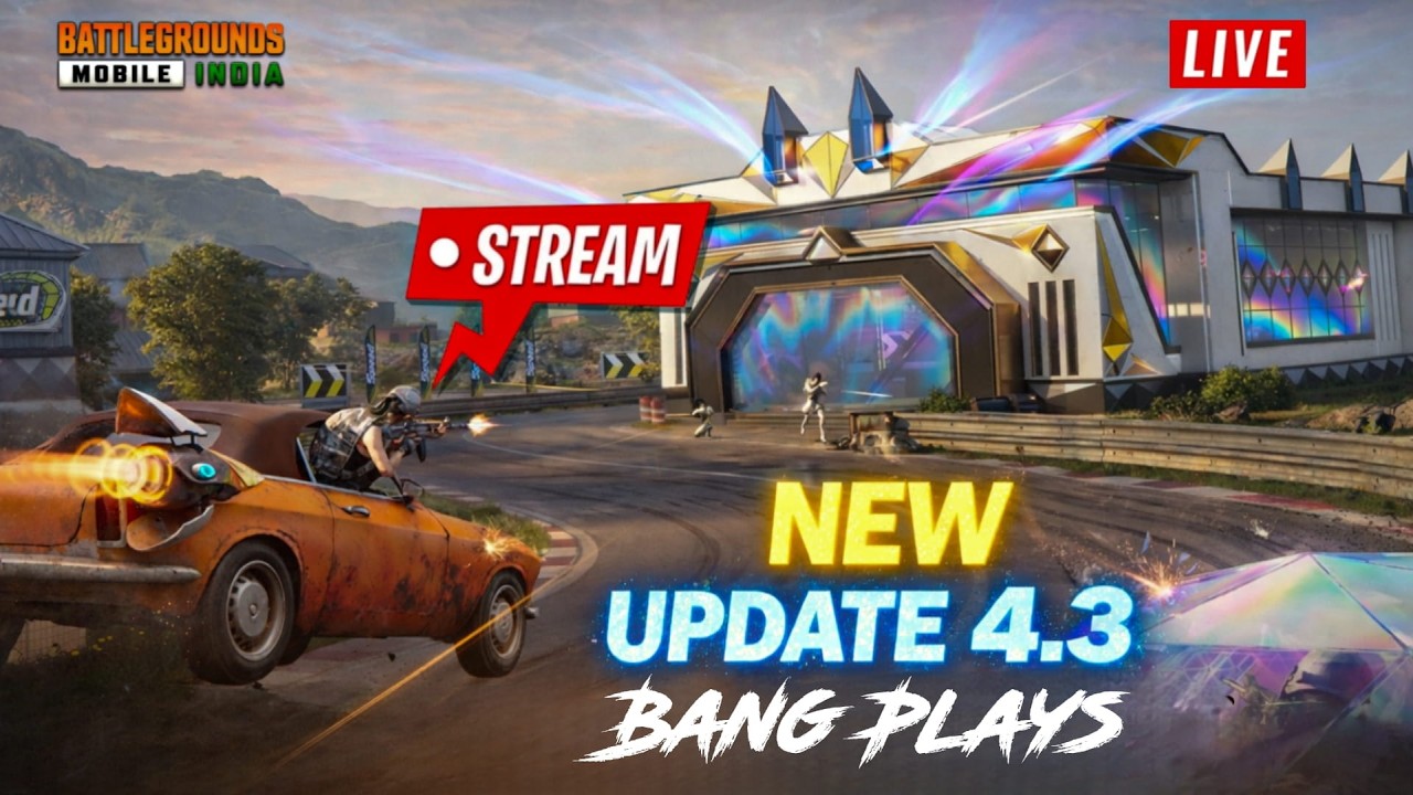 NEW UPDATE 4.3🔥🔥 | BANG PLAYS | TELUGU GAMER | BGMI |