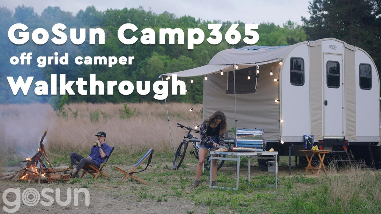 GoSun Camp 365 | Автономный кемпинг | Автономный кемпинг с солнечной батареей | GoSun