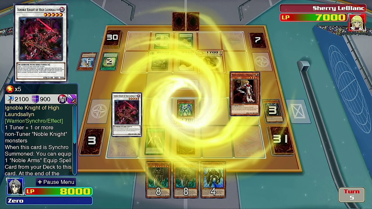 Destiny Hero vs Noble Knight | Yu-Gi-Oh! Legacy of the Duelist: Link Evolution