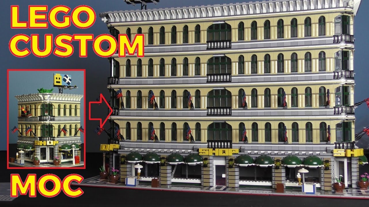 GIANT Custom Grand Emporium Lego MOC!