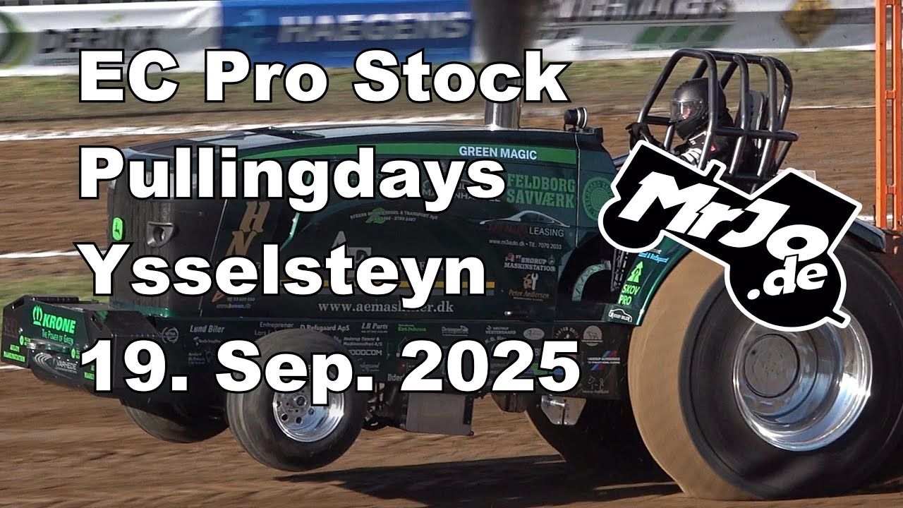 EC Pro Stock Pullingdays Ysselsteyn 2025 Tractor Pulling