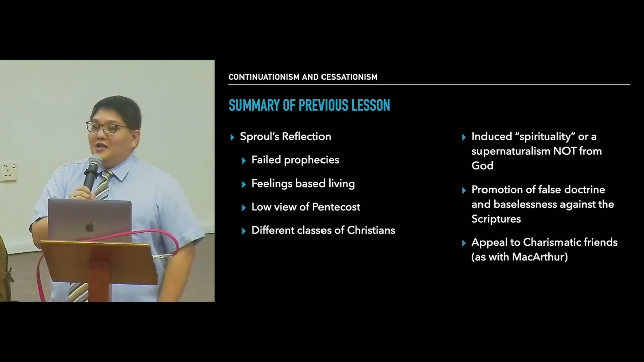 “Isms” & Issues (3): Charismaticism - Cessationism and Continuationism