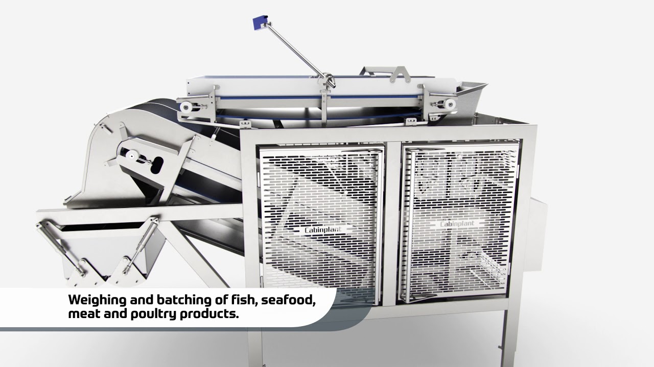 Cabinplant Quattrobatcher Weighing Solution for Large Meat, Fish and Poultry Batching
