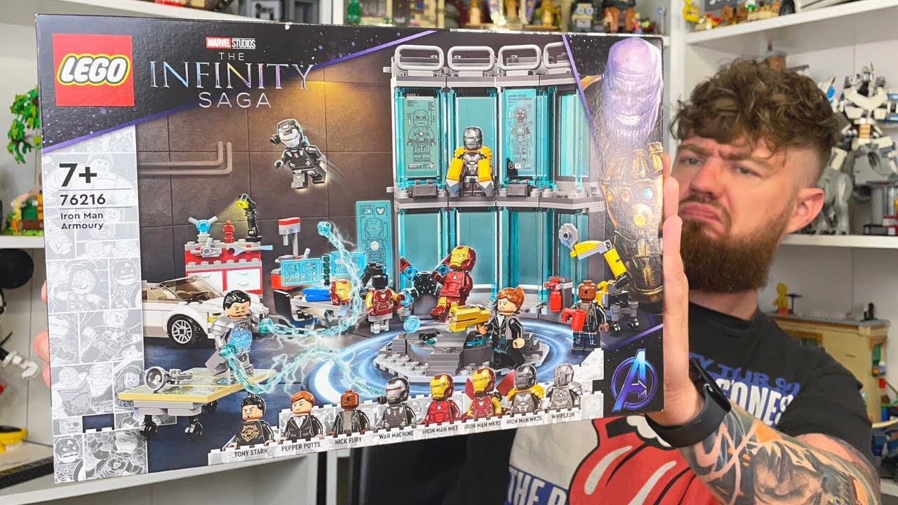 LEGO MARVEL 76216 | ZBROJOWNIA IRON MANA | RECENZJA