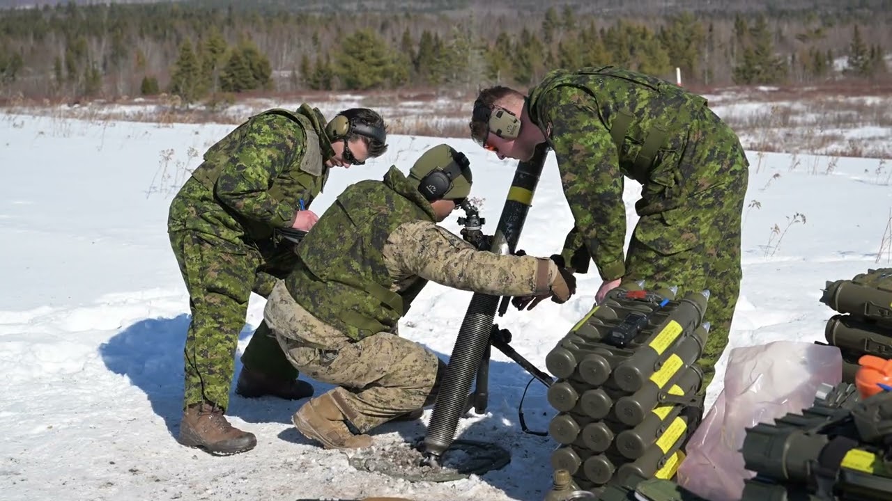 Exercice militaire à Gagetown