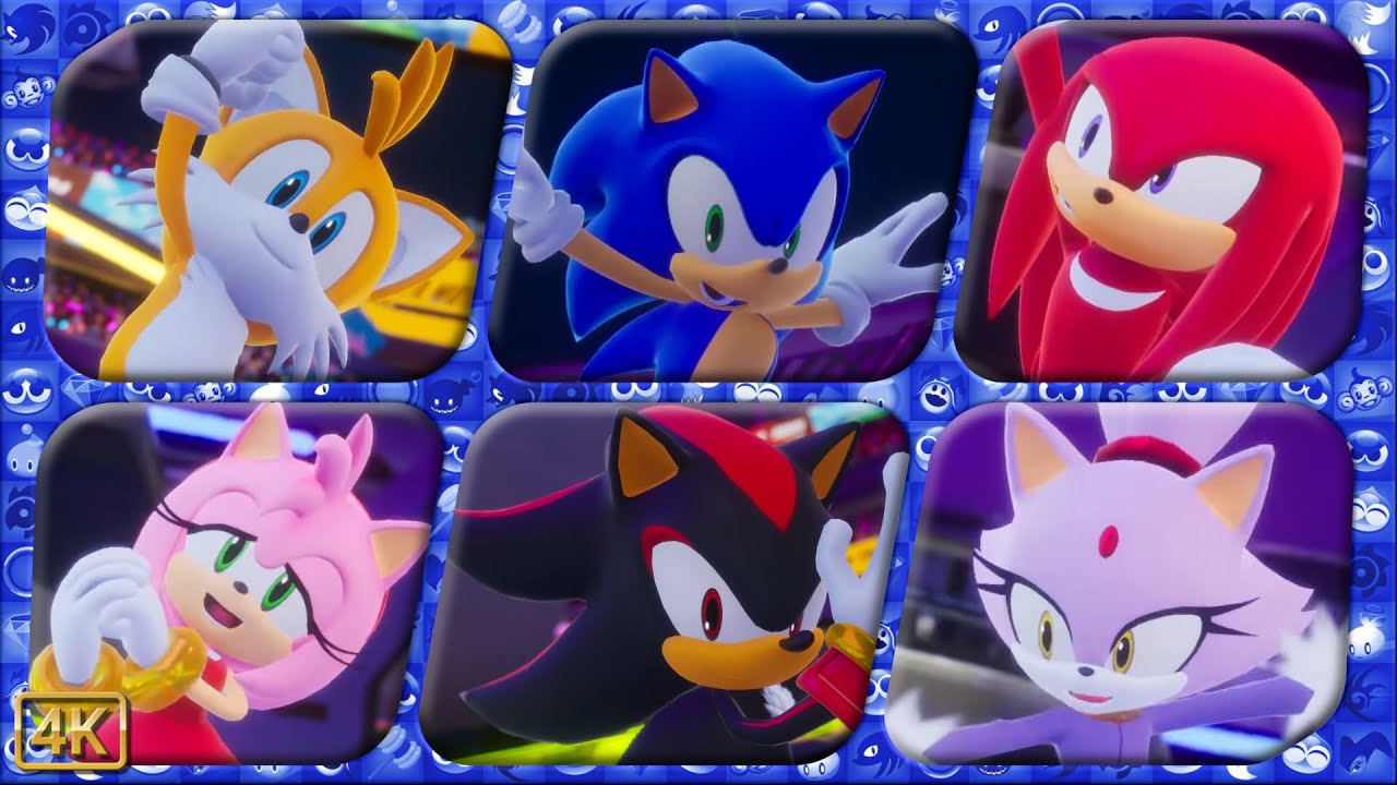 Sonic Racing: CrossWorlds ⁴ᴷ All Rival Interactions (English voices)