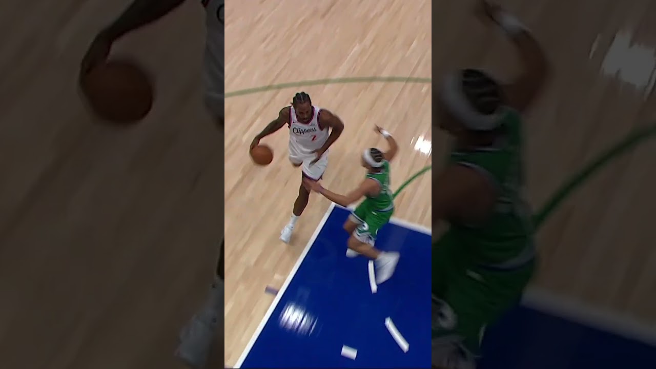 Kawhi CLUTCH 34 PTS vs Mavs 🤖