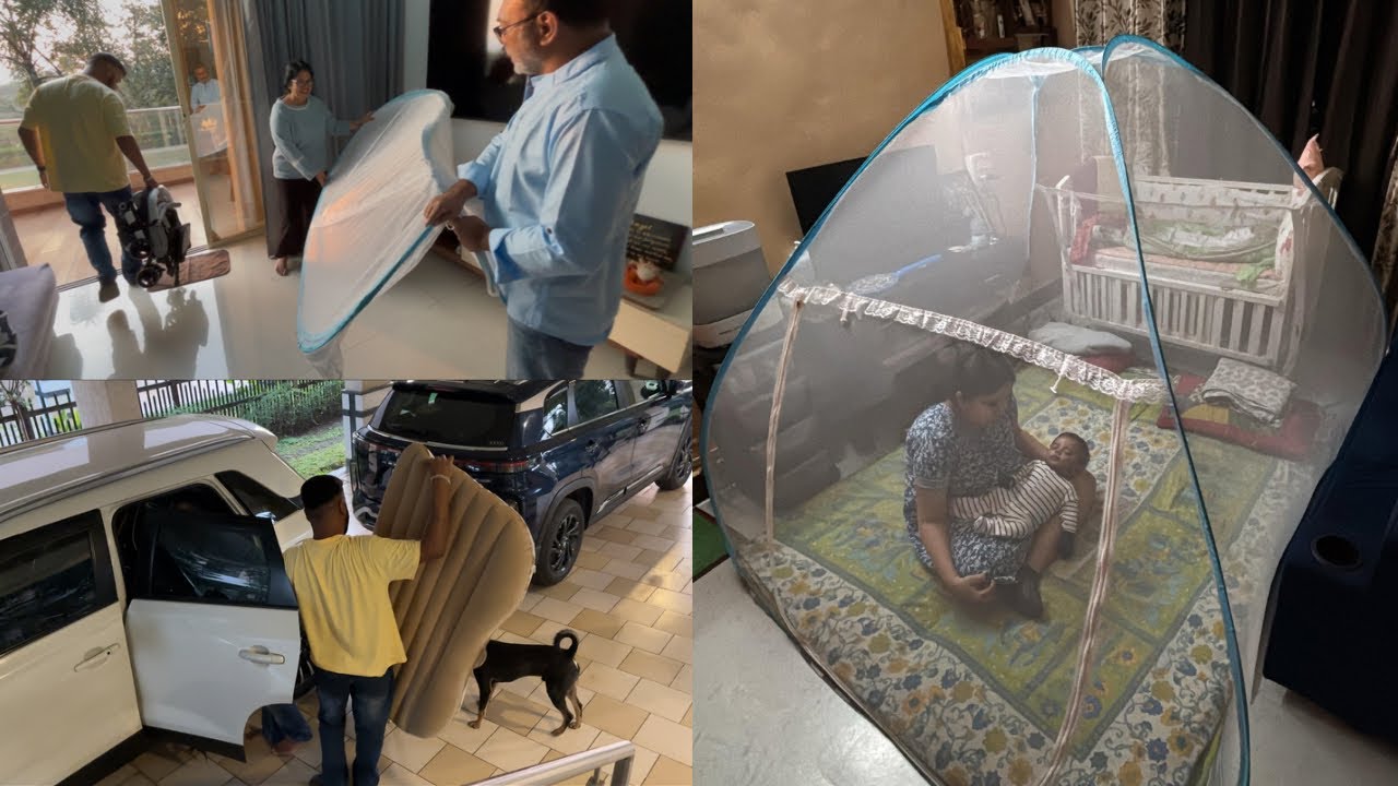 Road trip planning - Inflatable car bed and foldable compact machardani 