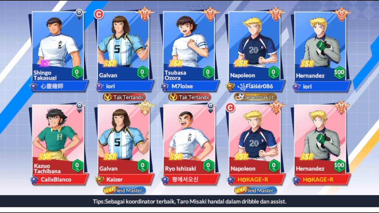 Mabar x DT●Barou server ME #Part.2 (CAPTAIN TSUBASA ACE) 