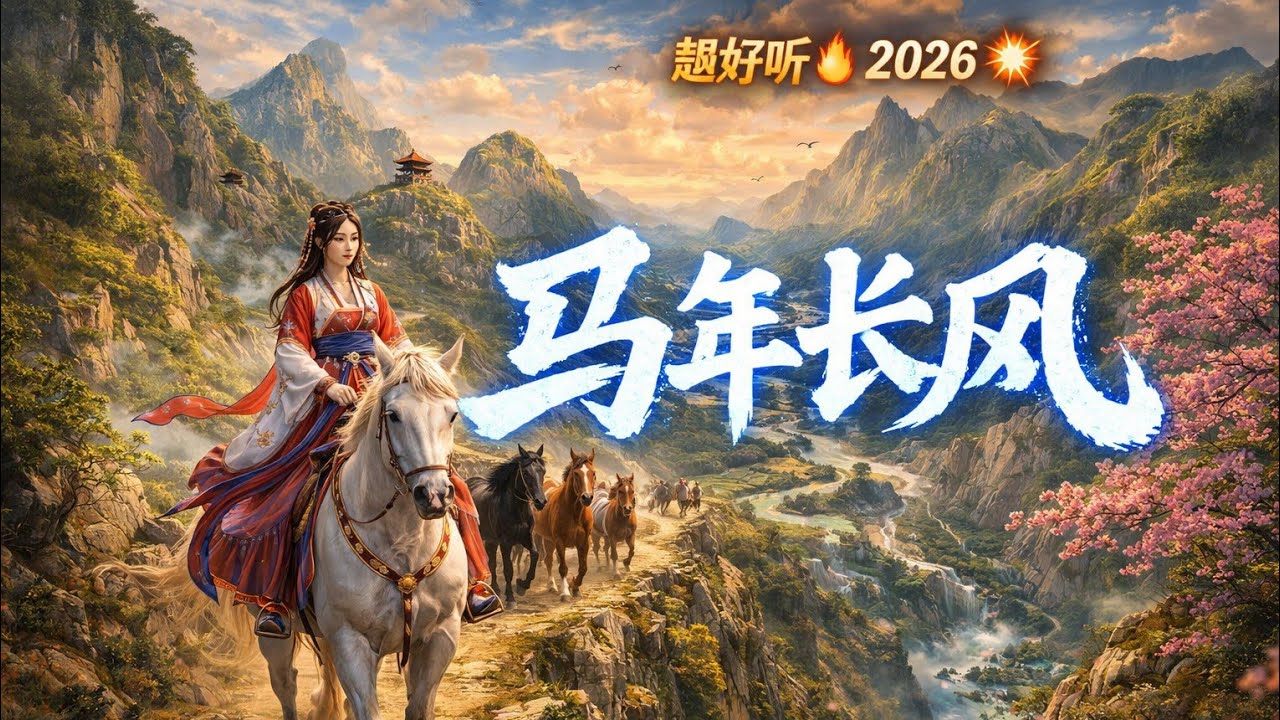 马年长风  马年到,新年来,欢天喜地,听新歌，（马年长风）是一粒米音乐坊,全新推出一首新歌、