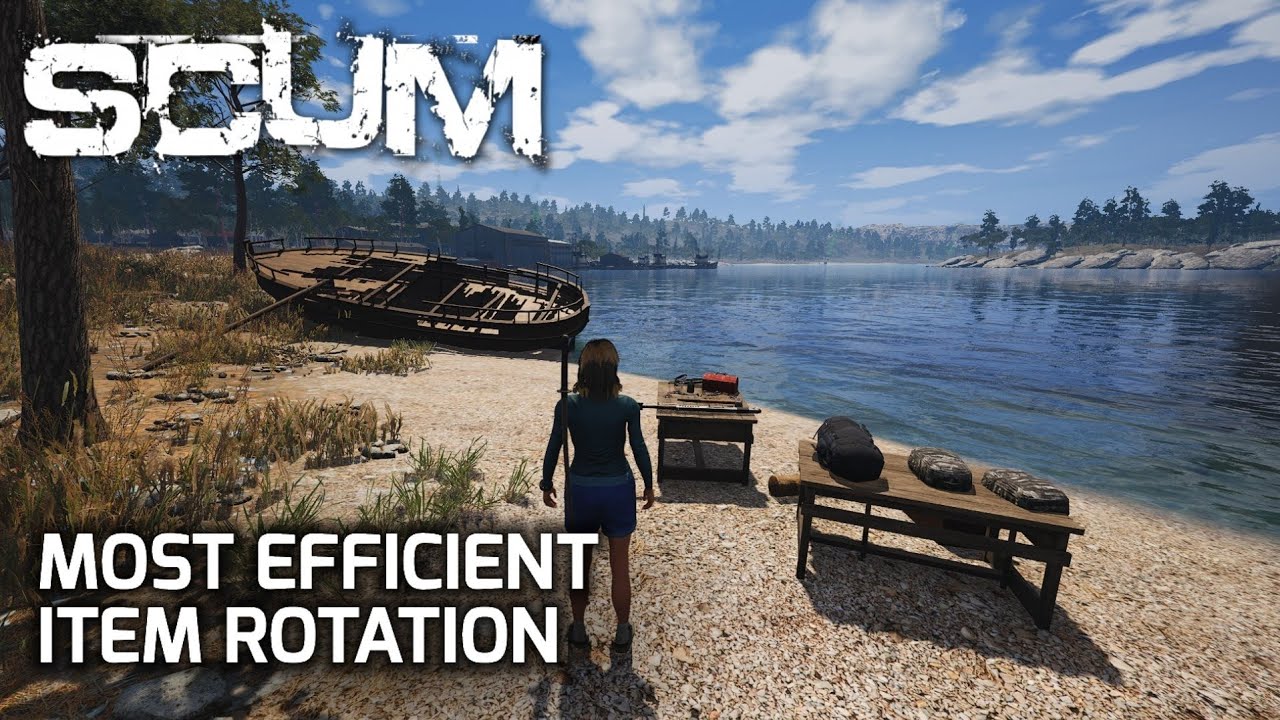 sCUM BEST WAY HOW TO ROTATE ITEMS #SCUM