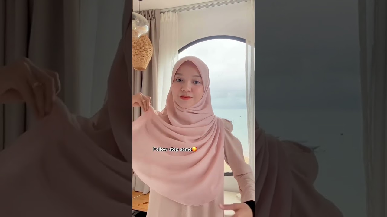 Tutorial drape tudung by Marrfee #tutorialshawl #tutorialtudung #hijabtutorial #tutorialdrape