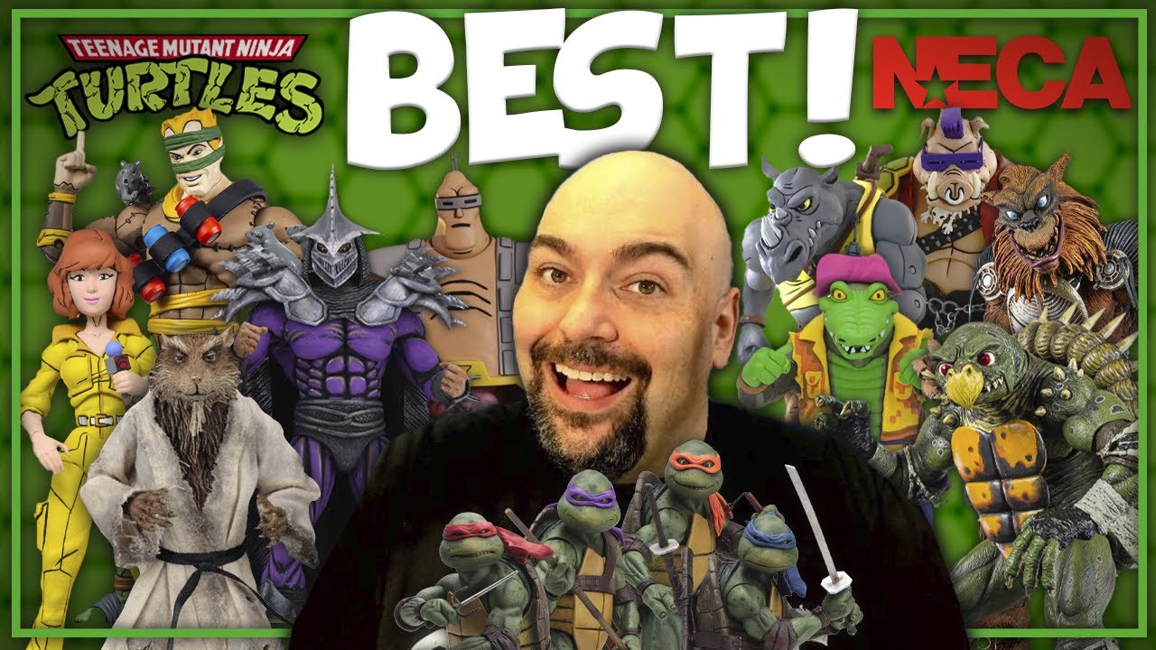 Top 10 BEST NECA Teenage Mutant Ninja Turtles (According to Me)