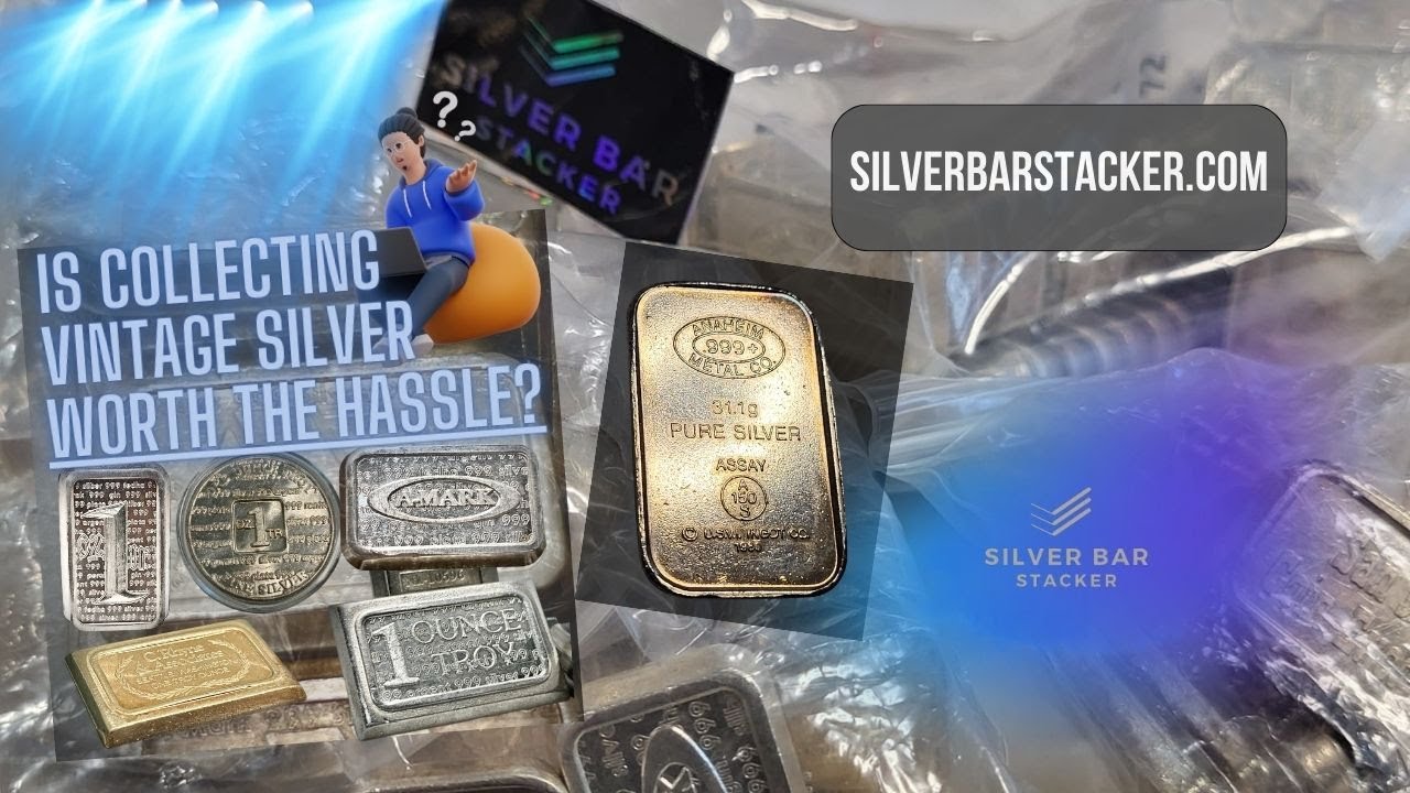 Is Collecting Vintage Silver WORTH THE HASSLE? 😬 USVI Ingot Company Bar Variations Can Seem ENDLESS!