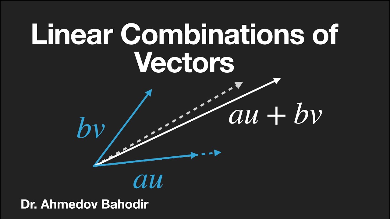 Linear Combination of Vectors