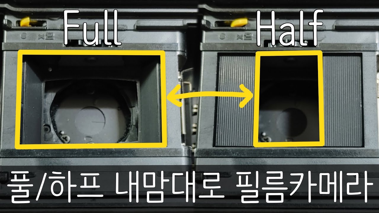하프카메라로도 되고 일반카메라도 되고, 캐논 필름카메라 오토보이 텔레6(Autoboy tele6)
