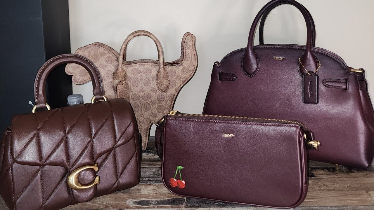  🎂 🥳 Birthday Haul Part 8 - Coach Empire 28 Merlot, Mini Top Handle Quilted Tabby, and a Surprise!  
