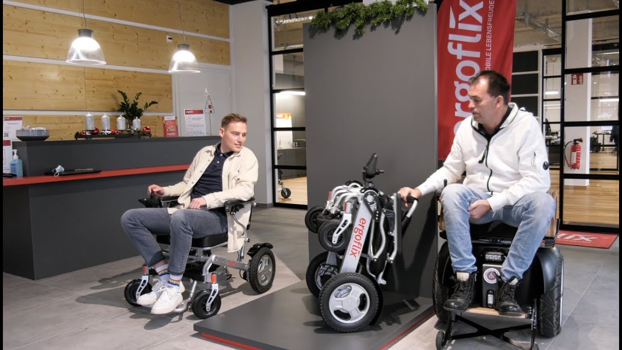 Kleiner Elektro Rollstuhl Hilfsmittelnummer