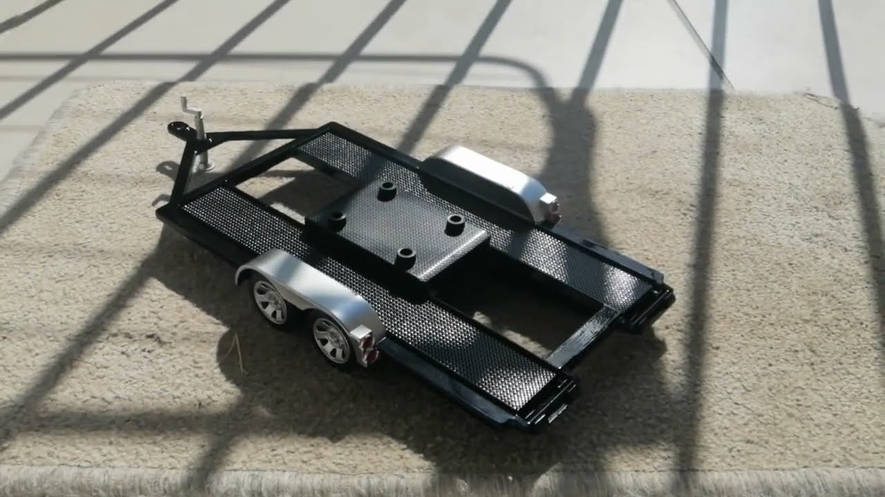 Metal Car Trailer | MOTORMAX 1:18