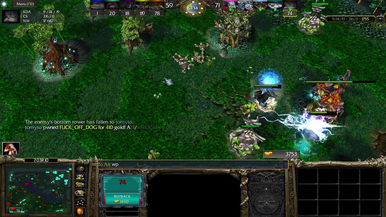 Dota 1 Sniper  Game Play