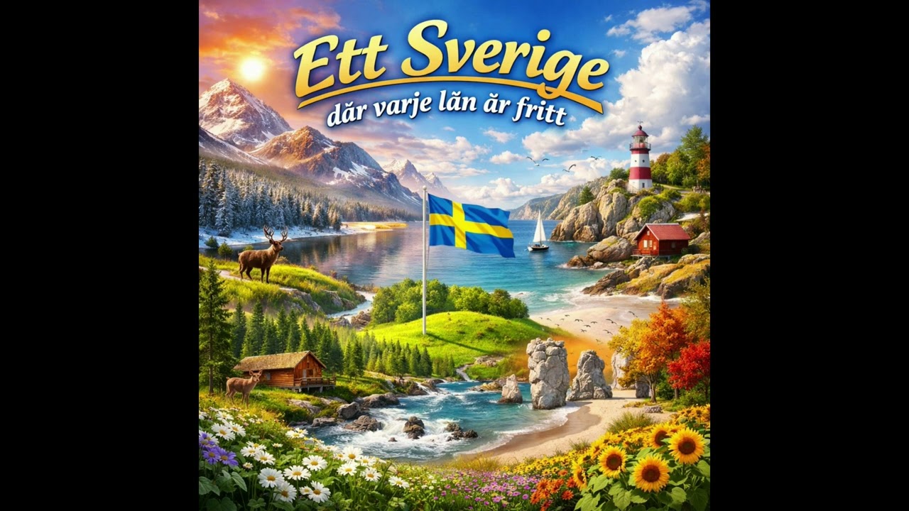 Ett Sverige där varje län är fritt Visionen om ett nytt land | A Sweden Where Every County Is Free