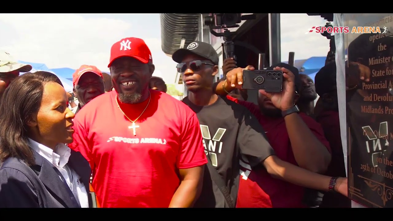 🏁 Kwekwe Sports Arena Officially Opens‼️