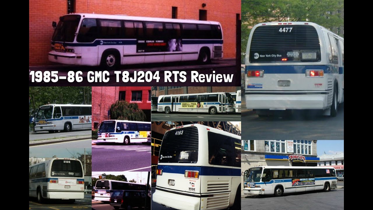 NYCT/MaBSTOA 1985-86 GMC T8J204/206 RTS Review