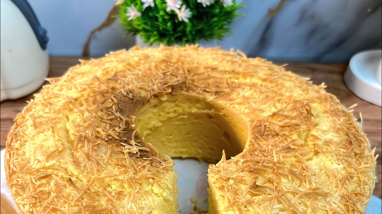 RESEP BOLU TAPE SIMPLE SAT SET HASIL MENGEMBANG SEMPURNA