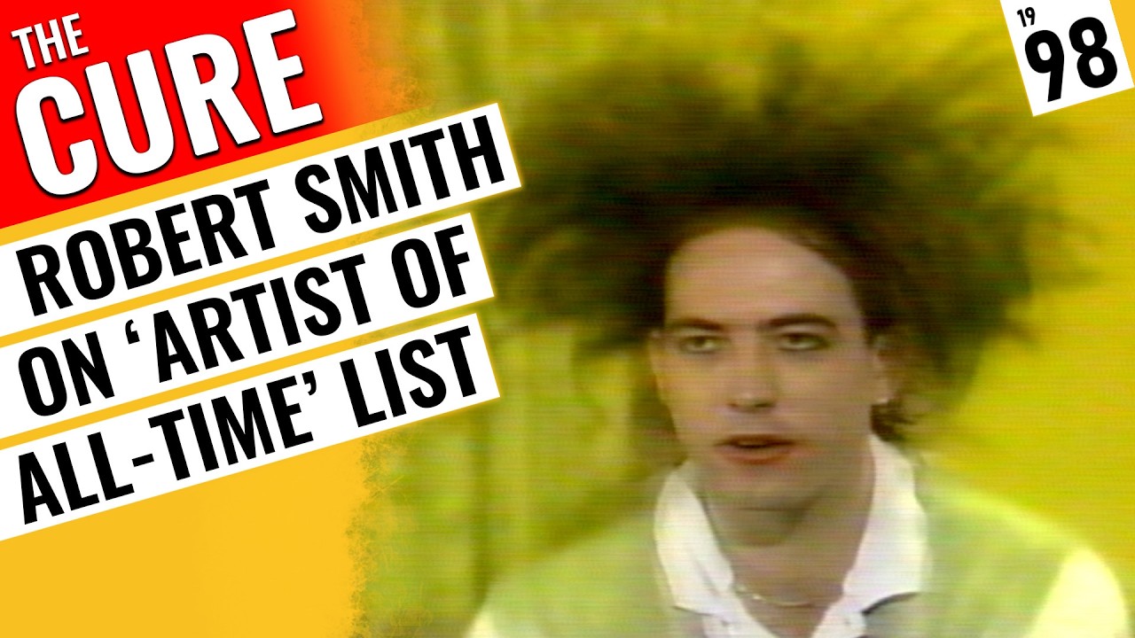 Robert Smith (The Cure) Featured on 'Artist of All-Time' List  | 1998 MTV 'Fashionably Loudest' 🇺🇸