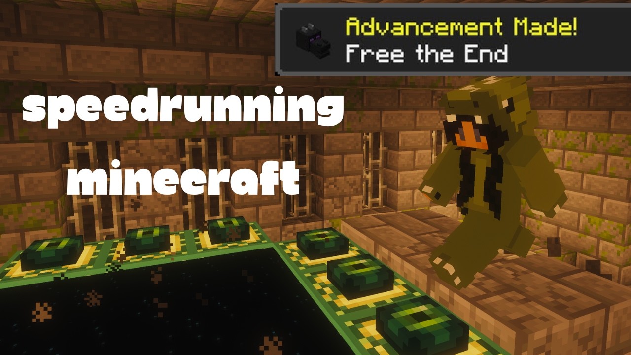 попытка пройти Minecraft на скорость...