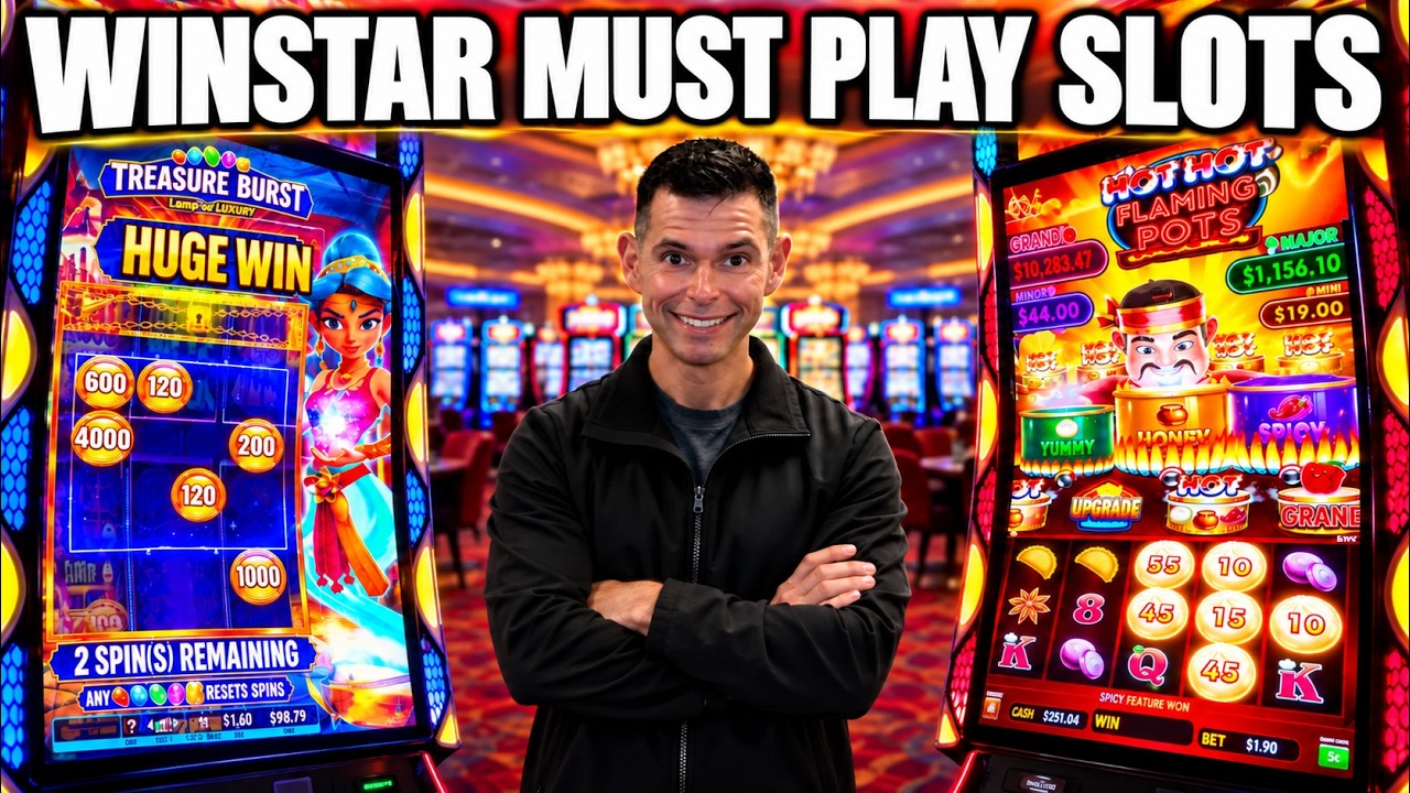 I Won Big on These New Slots at Winstar Casino