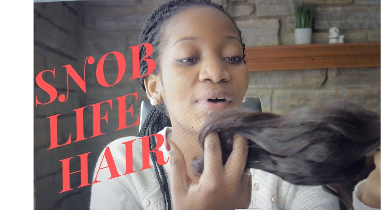 INITIAL SNOB LIFE HAIR REVIEW