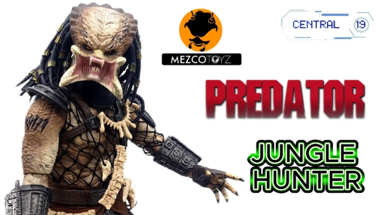 PREDATOR JUNGLE HUNTER |DELUXE MEZCO TOYS|