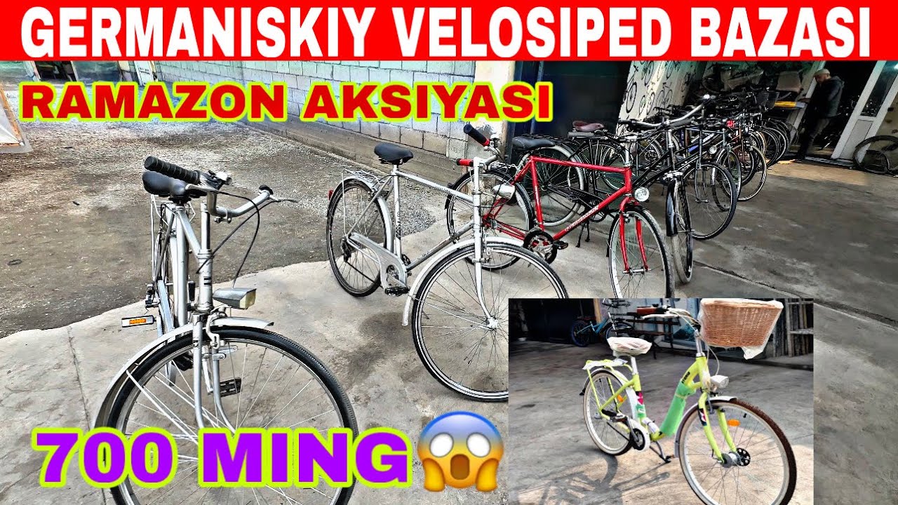 RAMAZON AKSIYASI GERMANISKI  VELOSIPED NARXLARI ULGURIB QOLING