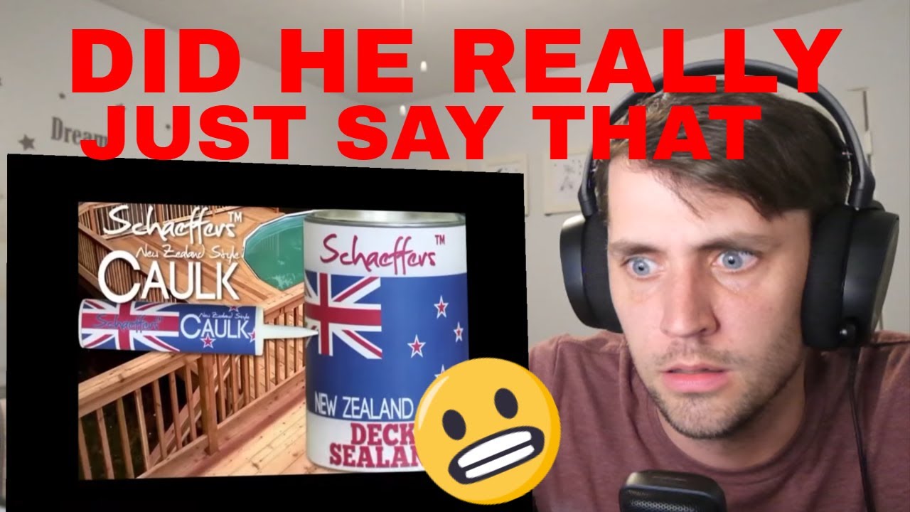 NEW ZEALAND DECK COMMERCIAL 😐😐 American Reacts