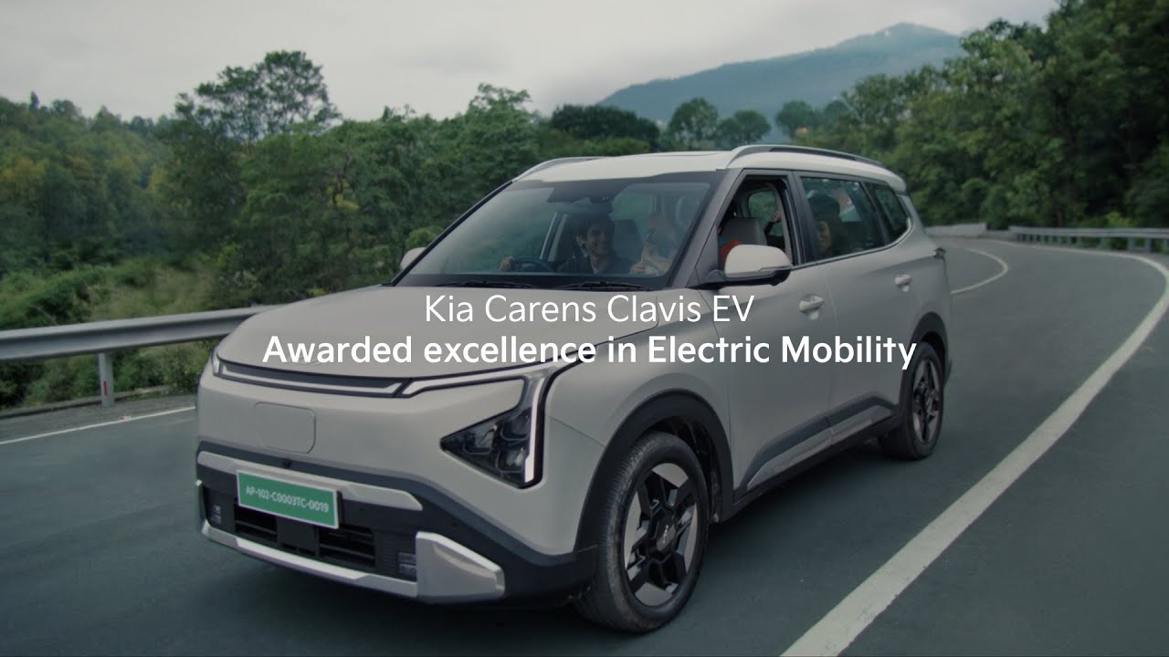 Kia India | Kia Carens Clavis EV | Awarded excellence in Electric Mobility