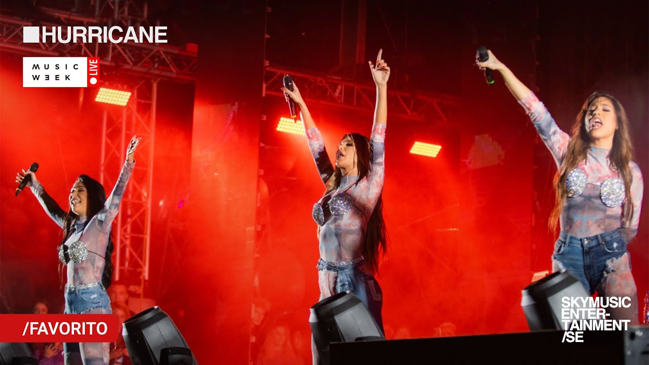 HURRICANE / FAVORITO  / MUSIC WEEK LIVE