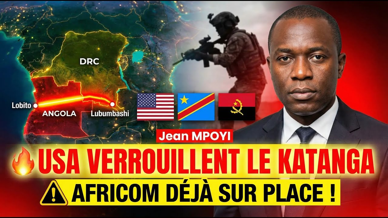 🔥 RDC–USA : L’AFRICOM verrouille le Grand Katanga ! Le Corridor de Lobito sous haute protection 🇺🇸🇨🇩