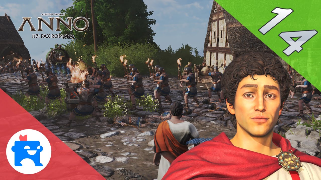 🔱 Kampaň Marcus - útočím na ostrov vůdkyně Voada❗️ ANNO 117: Pax Romana ❗️ S01E14