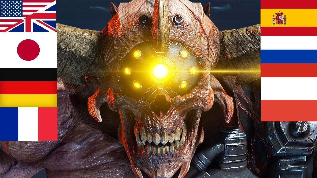 Doom Eternal - Doom Hunter in multiple languages!